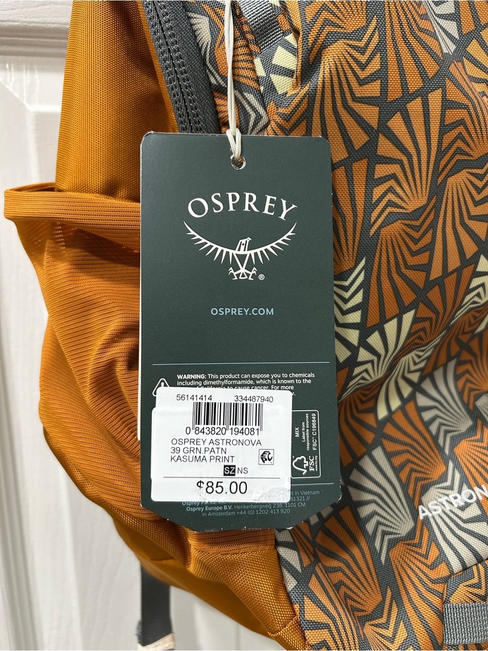 Osprey 23 litre Astronova backpack - Picture 9 of 13